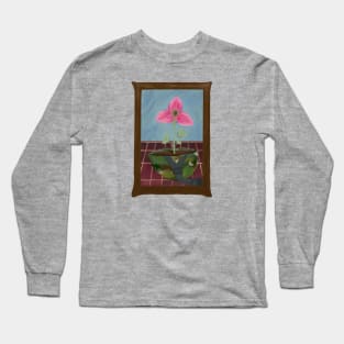 Flower freedom frame Long Sleeve T-Shirt